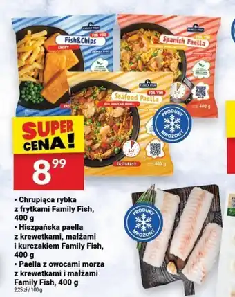 Twój Market Chrupiąca rybka z frytkami Family Fish, 400 g oferta