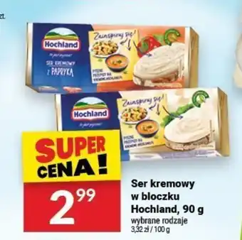 Twój Market Ser kremowy w bloczku Hochland, 90 g oferta