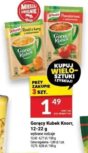 Twój Market Gorący Kubek Knorr, 12-22 g oferta