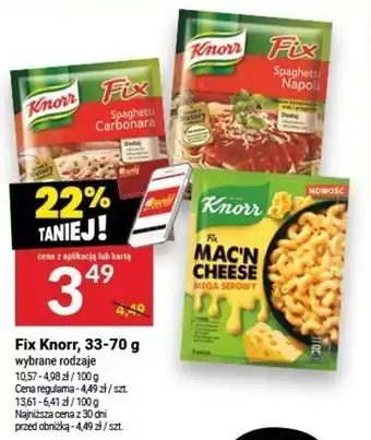 Twój Market Fix Knorr, 33-70 g oferta