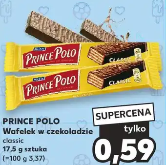 Kaufland PRINCE POLO Wafelek w czekoladzie 17,5g oferta