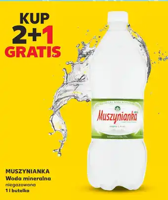 Kaufland MUSZYNIANKA Woda mineralna 1l oferta