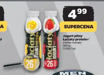 Netto Jogurt pitny Łaciaty protein+ oferta