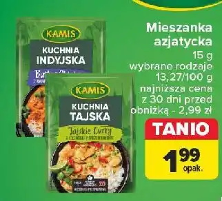 Carrefour Przyprawa tajskie curry z kolendrą i pieprzem cayenne Kamis oferta