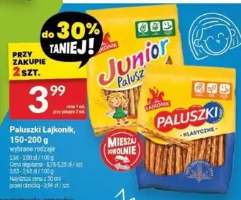 Twój Market Paluszki Lajkonik, 150-200 g oferta