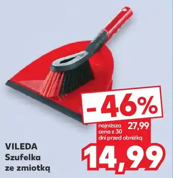 Kaufland VILEDA Szufelka ze zmiotką oferta