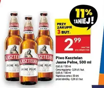 Twój Market Piwo Kasztelan Jasne Pełne, 500 ml oferta