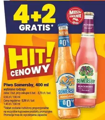Twój Market Piwo Somersby, 400 ml oferta