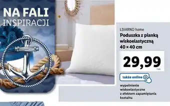 Lidl Poduszka Livarno oferta