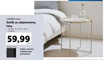 Lidl Stolik Livarno oferta