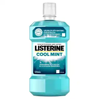 Biedronka Listerine Cool Mint Płyn do płukania jamy ustnej 500 ml oferta