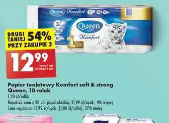 Biedronka Papier toaletowy Queen oferta