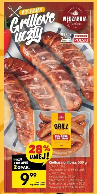 Twój Market Kielbasa grillowa, 500 g oferta