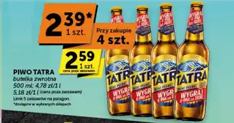 Groszek PIWO TATRA 500 ml oferta