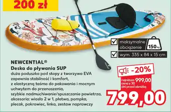 Kaufland NEWCENTIAL Deska do pływania SUP oferta