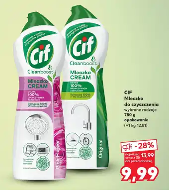 Kaufland CIF Mleczko do czyszczenia 780 g oferta