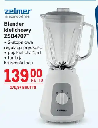 Makro Blender kielichowy Zelmer ZSB4707 oferta