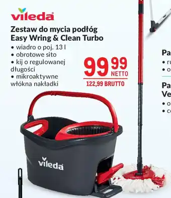 Makro Zestaw do mycia podłóg Easy Wring & Clean Turbo Vileda oferta