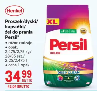 Makro Proszek / dyski / kapsułki / żel do prania Persil oferta