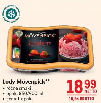 Makro Lody Mövenpick 850/900 ml oferta