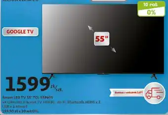 Auchan Smart LED TV 55" TCL 55P635 oferta