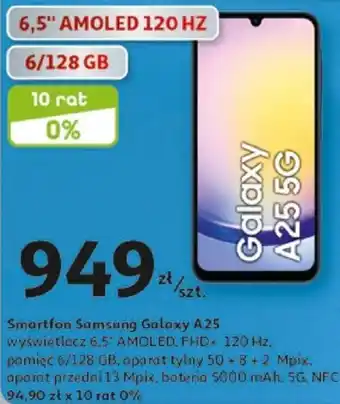 Auchan Smartfon Samsung Galaxy A25 oferta