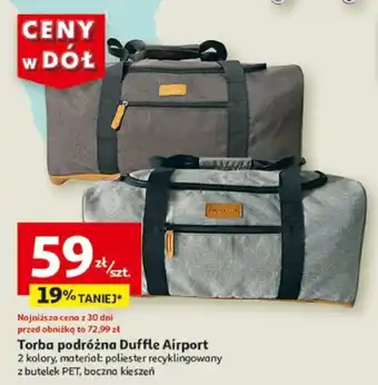 Auchan Torba podróżna Duffle Airport oferta