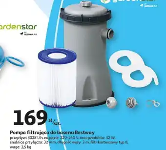 Auchan Pompa filtrująca do basenu Bestway oferta