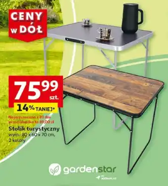 Auchan Stolik turystyczny oferta