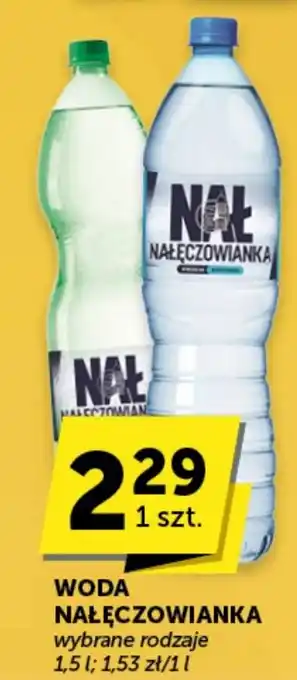 Groszek WODA NAŁĘCZOWIANKA 1,5 l oferta
