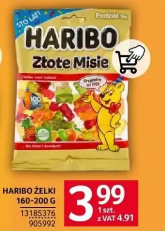 Selgros HARIBO ŻELKI 160-200 G oferta