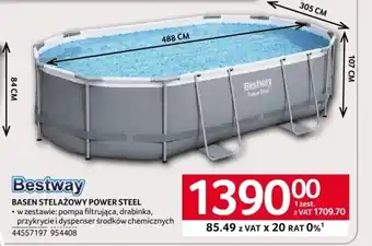 Selgros BASEN STELAŻOWY POWER STEEL oferta