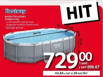 Selgros BASEN STELAŻOWY POWER STEEL oferta