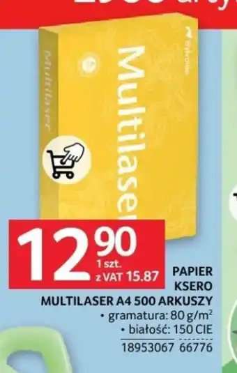 Selgros PAPIER KSERO MULTILASER A4 500 ARKUSZY oferta