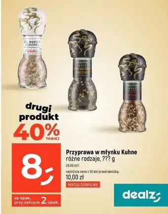 Dealz Sól morska wędzona Kotanyi oferta