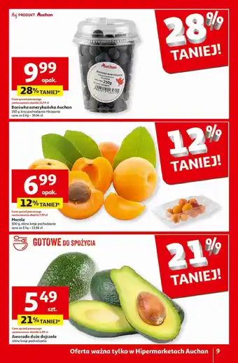 Auchan Borówka amerykańska Auchan Różnorodne (Logo Czerwone) oferta