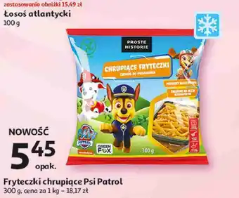 Auchan Frytki chrupiące psi patrol Iglotex Proste Historie oferta