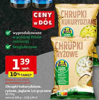 Auchan Chrupki ryżowe Auchan Pewni Dobrego oferta