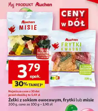 Auchan Frytki kwaśne Auchan oferta