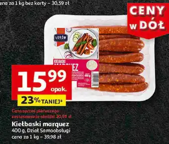 Auchan Kiełbaski marquez Łuków oferta