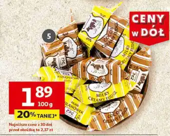 Auchan Krówki czekoladowe Milanowskie oferta