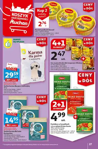 Auchan Pasztet drobiowy Drosed Podlaski oferta