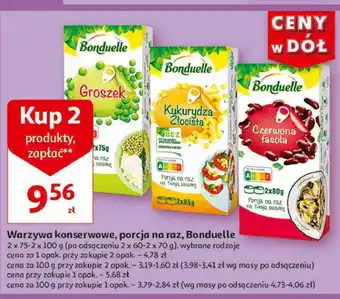 Auchan Groszek Bonduelle oferta