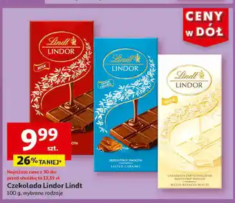 Auchan Praliny milk Lindt Lindor oferta