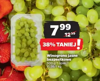 Netto Winogrona białe bezpestkowe oferta