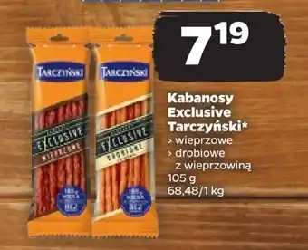 Netto Kabanosy wieprzowe Tarczyński Exclusive oferta