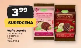 Netto Wafle z komosy w wiśniami Lestello oferta