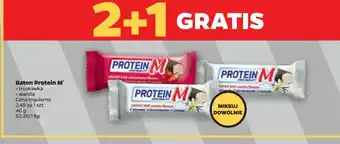 Netto Batonik twarogowy truskawkowy Protein M oferta