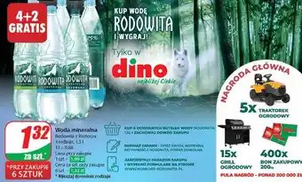 Dino Woda gazowana Rodowita Z Roztocza oferta