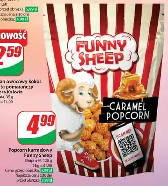 Dino Popcorn karmelowy Funny Sheep oferta